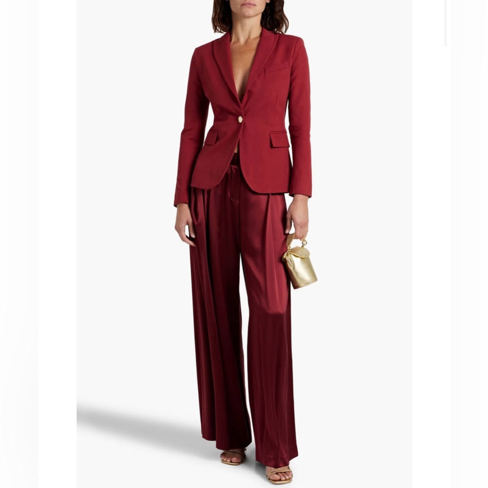 DEREK LAM 10 CROSBY Allir cotton-blend twill blazer